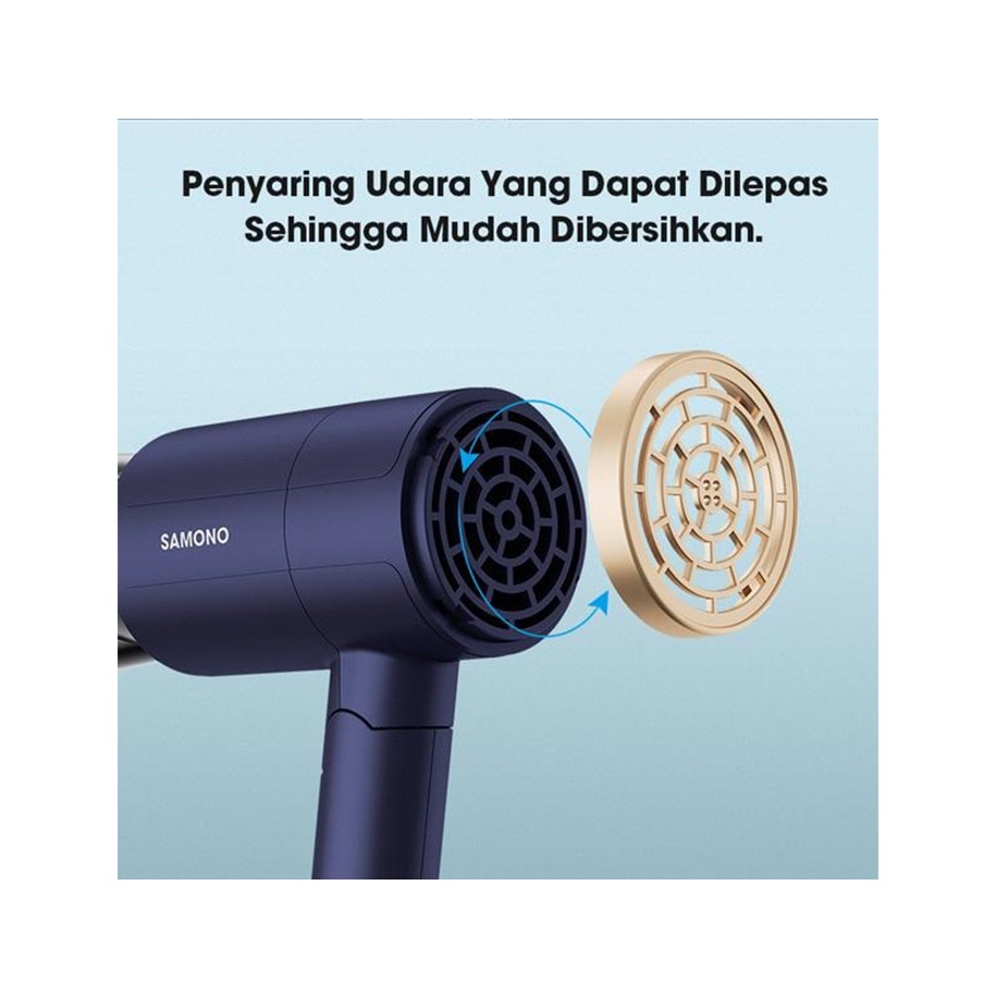 Hairdryer Pengering Rambut Samono 1000Watt Bisa Dilipat