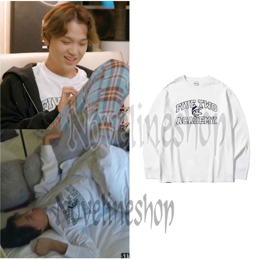 BAJU WANITA/PRIA KAOS KPOP NCT HAECHAN OUTFIT FIVE TWO ACADEMY COTTON COMBED 30S