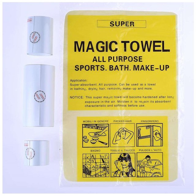 Kain Lap Kanebo (30x21CM) / Super Magic Towel / Chamois Magic Towel Random [PM]