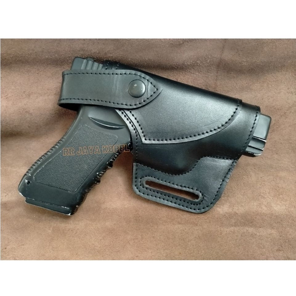 Holster kulit sarung pistol kulit
