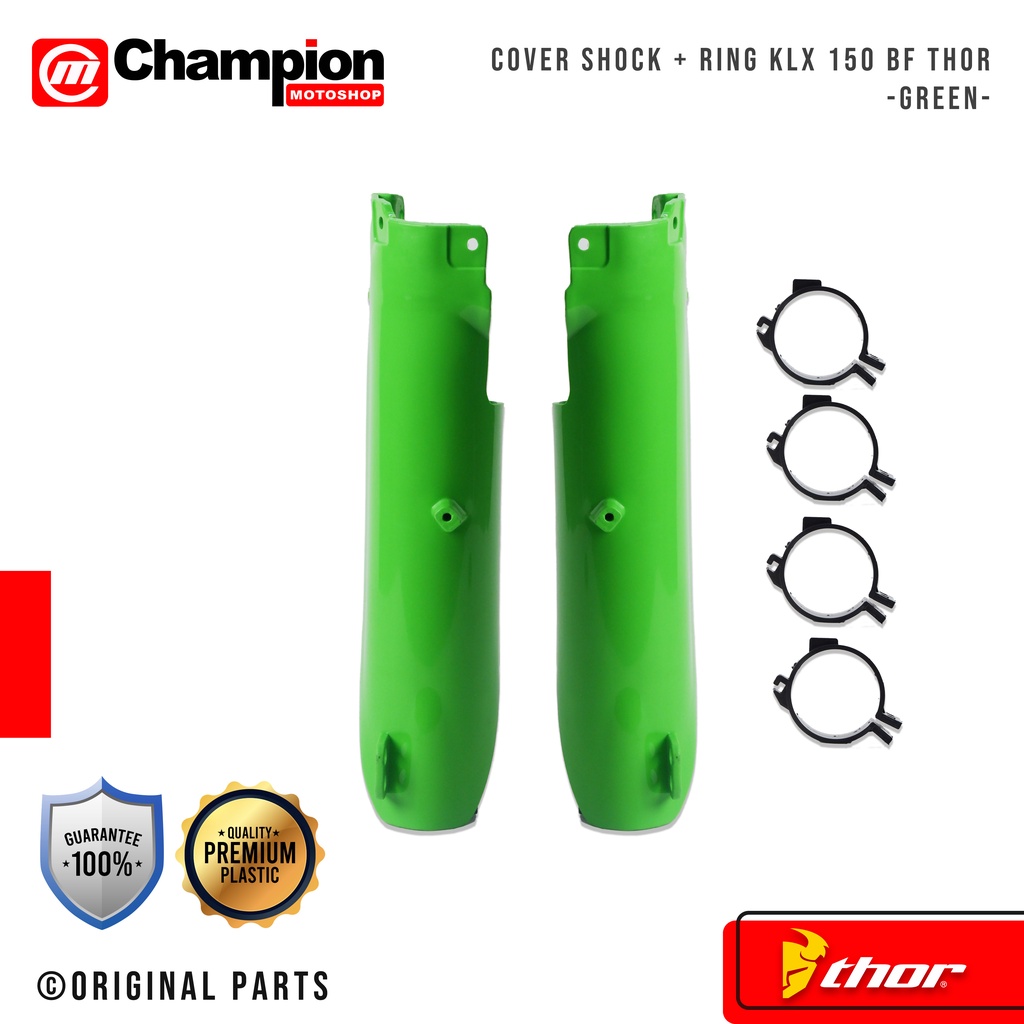 Cover Shock Klx Bf 150 Depan Dtracker Pelindung Usd Trail Plastik Thor