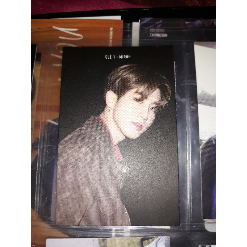 Photocard Limited Miroh Han Stray Kids [BOOKED]