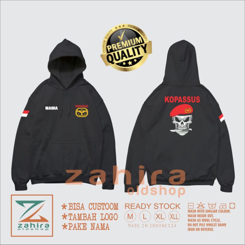 hooadie kopassus jaket kopassus sweater kopassus