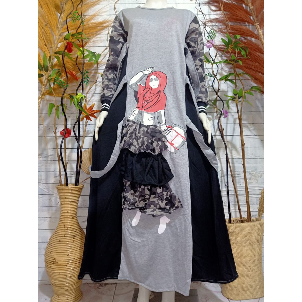 LANGSUNG KIRIM gamisd chitato / gamis berbytery import