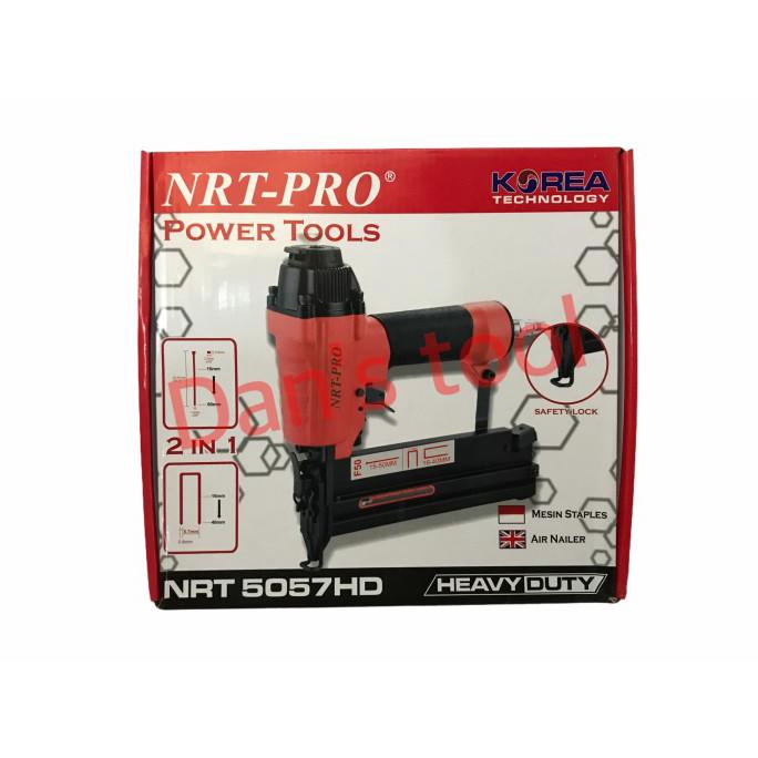 

Murah Air Nailer 2 In 1 - Alat Paku Tembak Dan Staples Tembak