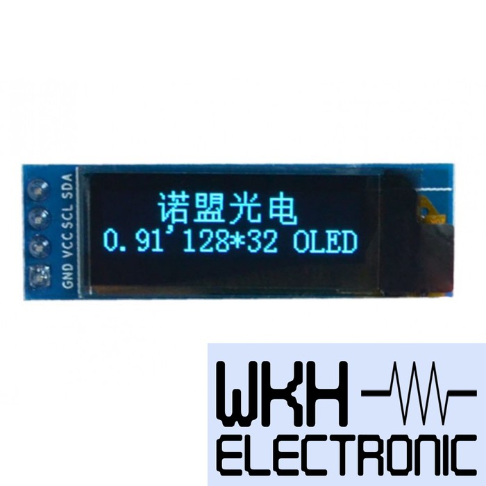 Jual Modul Display OLED LCD 0.91