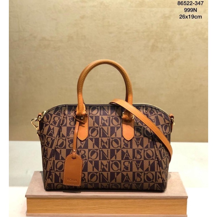 SALE TAS BONIA ANTIGONA MONOGRAM ORIGINAL 100%