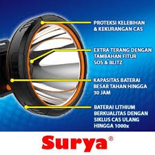 SENTER KEPALA SELAM SURYA 50 WATT