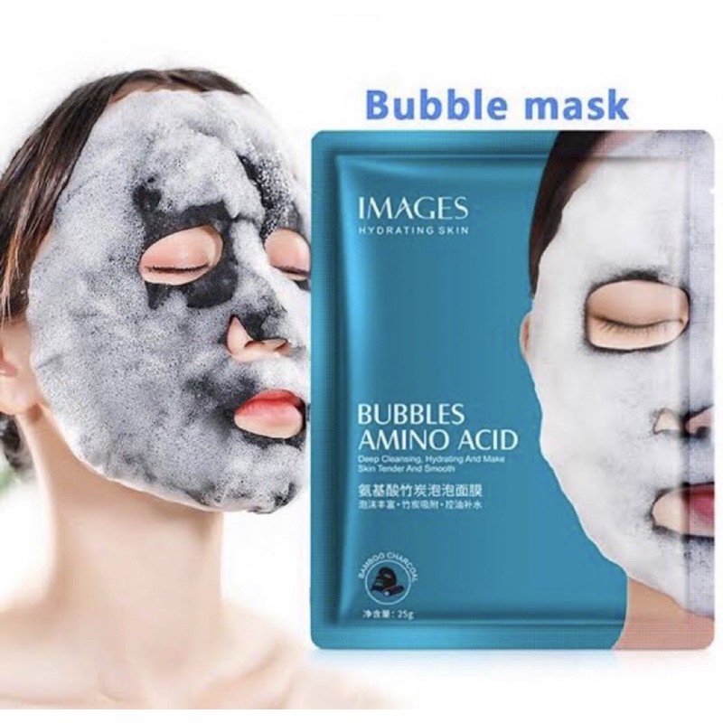 IMAGES BUBBLE ACID AMINO MASK