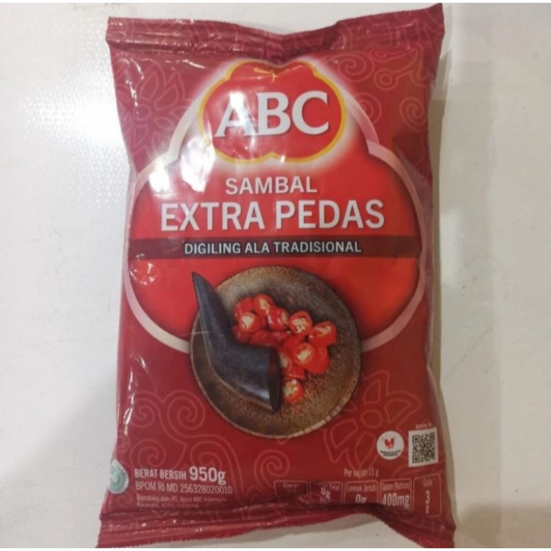 

ABC Sambal Extra Pedas 950Gr