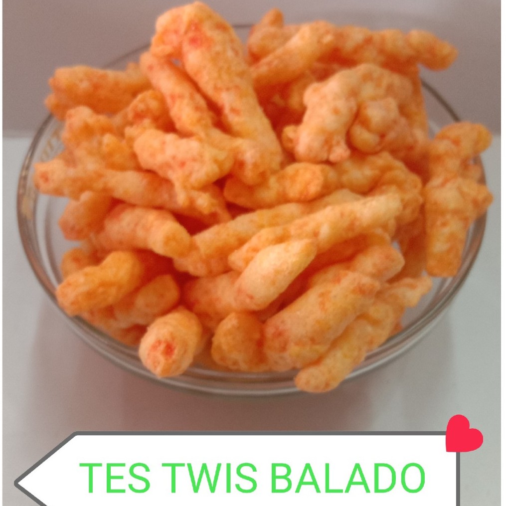 

Tes twis balado/tes twis twis/twis jagung balado/500gr