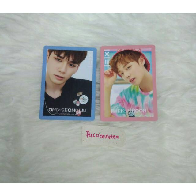 Wanna One Jihoon & Ong Seongwoo Official PC