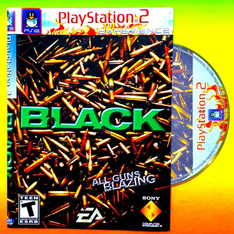 KASET PS2 - BLACK ALL GUN BLAZING TERBARU - KASET PS2 PERANG TERBARU - KASET PS2 BALAPAN - KASET PS2