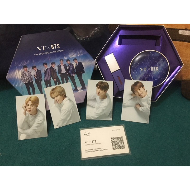 VT Cosmetics x BTS - Photocard