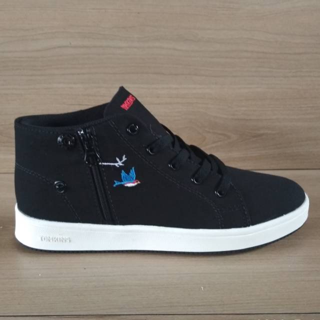 Sepatu Sneaker Remaja Tomkins SPARROW  Blk/wht