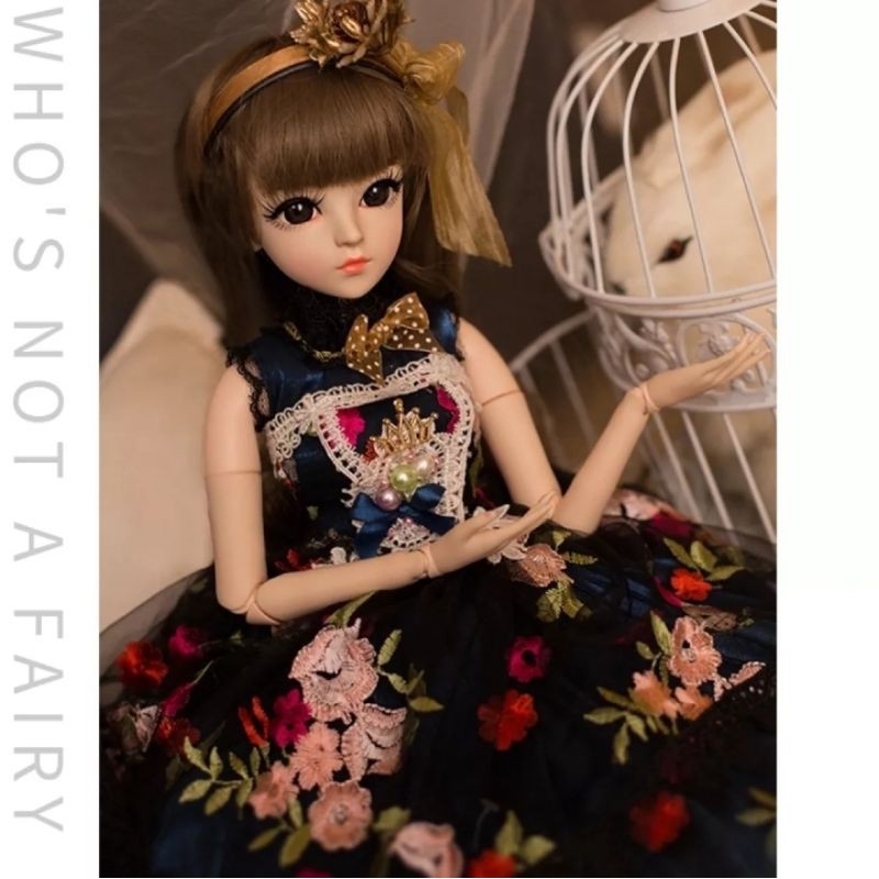 READY STOCK Doris doll 1/3 60cm ball jointed doll bjd boneka cantik