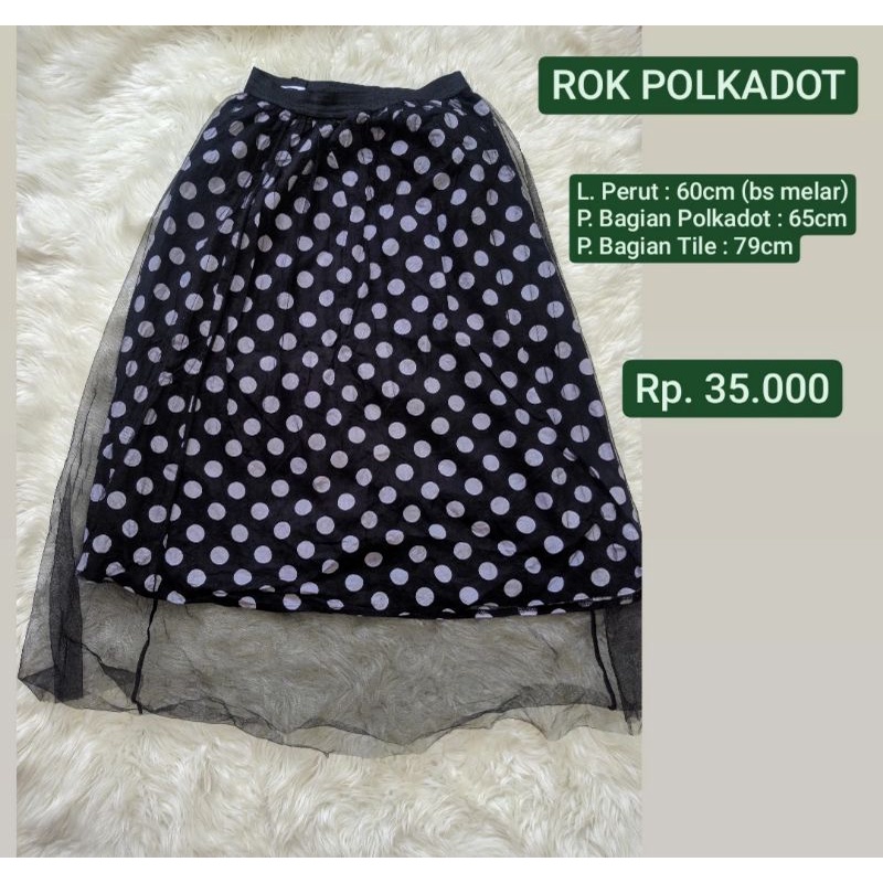ROK TUTU PRELOVED / CELANA LEGGING ROK PRELOVED
