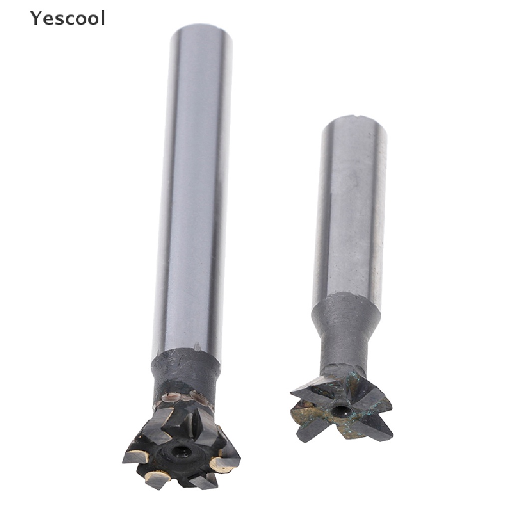 Yescool 20mm 3/4&quot; X 60° / 45° degree HSS dovetail cutter milling high speed steel tool .