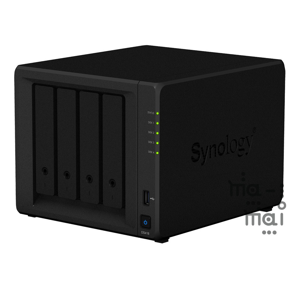 Synology DiskStation DS418 2 GB RAM 4-BAY Realtek Quad Core