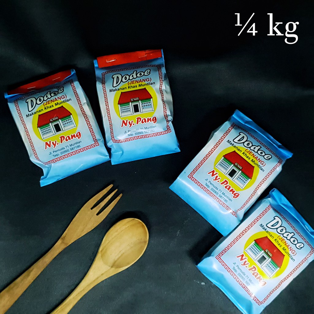 

JENANG DODOL NYONYA PANG 250 gram (1/4 kg) | OLEH-OLEH KHAS MUNTILAN MAGELANG