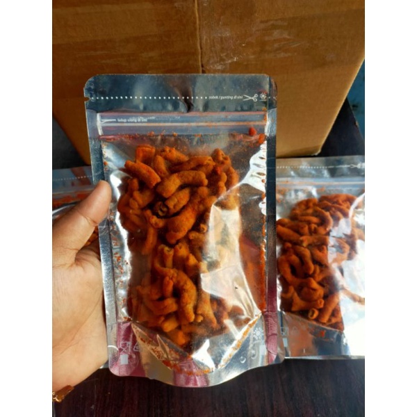 KERIPIK USUS EXTRA PEDAS BERAT 80G