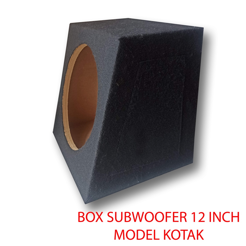 Termurah Box Subwoofer 12 Inch Model Kotak untuk Panther, Kijang, Mobil Pick Up, Dll