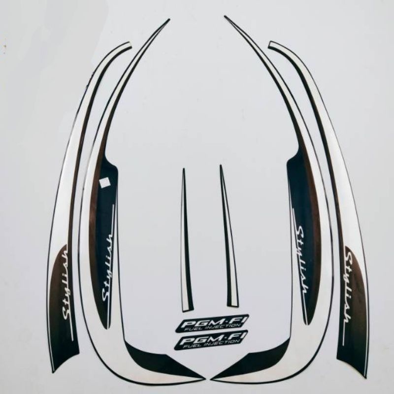 STRIPING STICKER SCOOPY STYLISH 2013 BIRU DONGKER MERAH STICKER SCOOPY 2013 STYLISH BIRU DONGKER