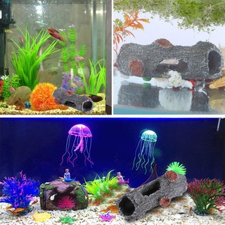 Ornamen Hiasan  Goa Batu Resin  Aquarium  Aksesoris Akuarium 