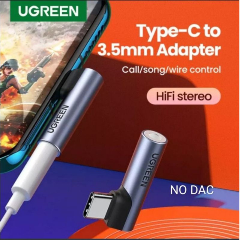 Ugreen Type C to Aux 3.5 mm - Ugreen Adapter Usb C to Audio Original