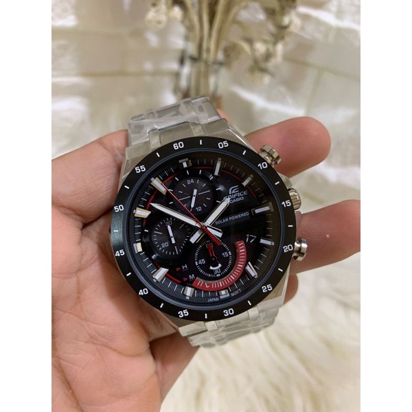 Casio Edifice type EQS-920DB  SOLAR POWERED AKTIF