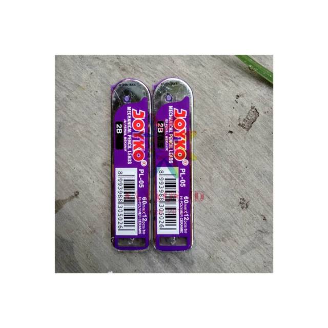 

Isi Pensil Cetekan Joyko 2B 0.5 / 2 Tube