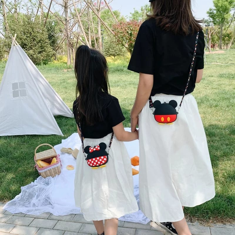 FAMILYGAMES TAS JELLY rubber selempang anak dewasa korea cute earphone headseat earphones headseat acc