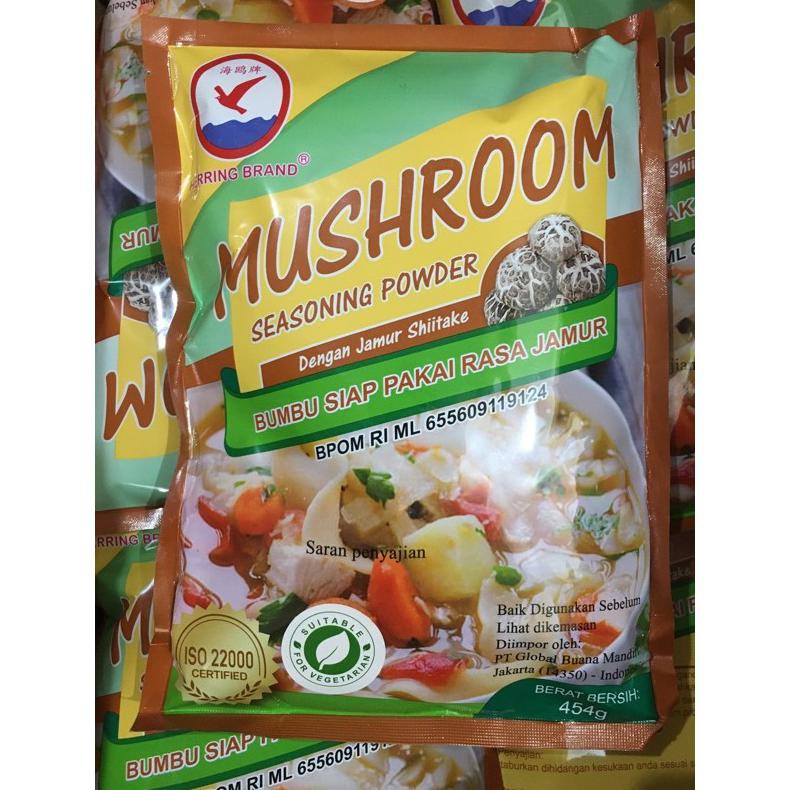 

Ready Stok Herring Brand Mushroom Seasoning Powder / Kaldu Jamur Shitake 454 Gr