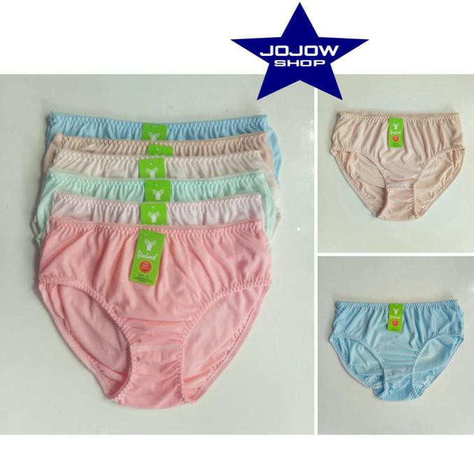 Terlarisseller# Grosir (6Pcs) Yutind 022 Zig Zag Celana Dalam Wanita Dewasa