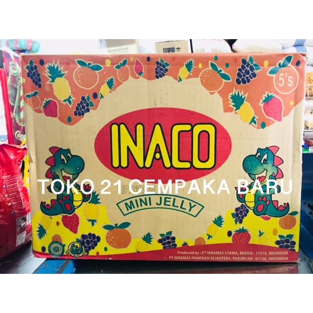 

Inaco Mini Jelly 5 Cups - 1 KARTON isi 72 PACK | Agar Ager Inaco Murah