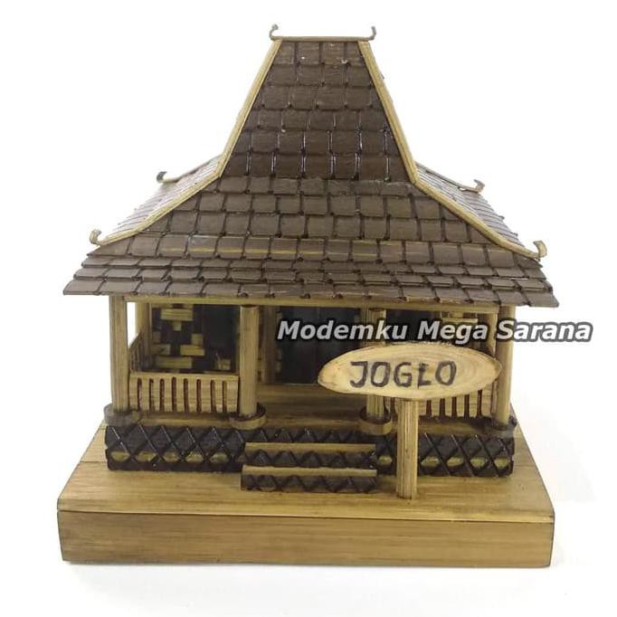 Terlaris Miniatur Rumah Adat Jawa Timur Joglo Dari Bambu 12x15x10 Shopee Indonesia
