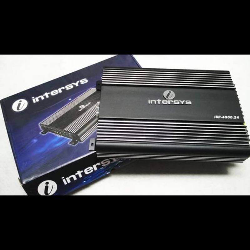 Power 4channel Intersys ISP-4300.24 24volt Khusus Bus dan Truk