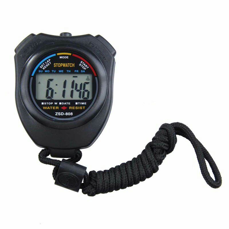 Stopwatch Profesional LCD With Strap TaffSport - ZSD-808