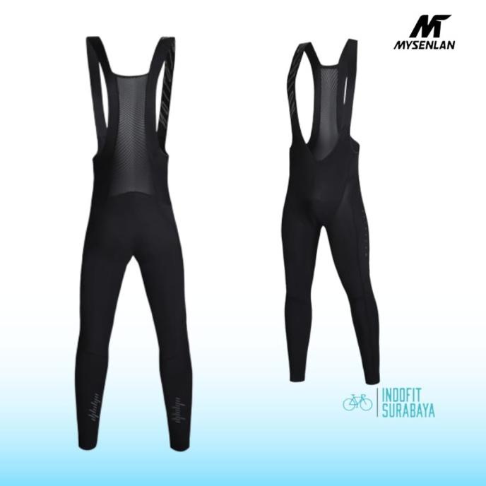 Mysenlan BIB Long MAN HANA Black Cycling JR Sepeda Gowes MURAH