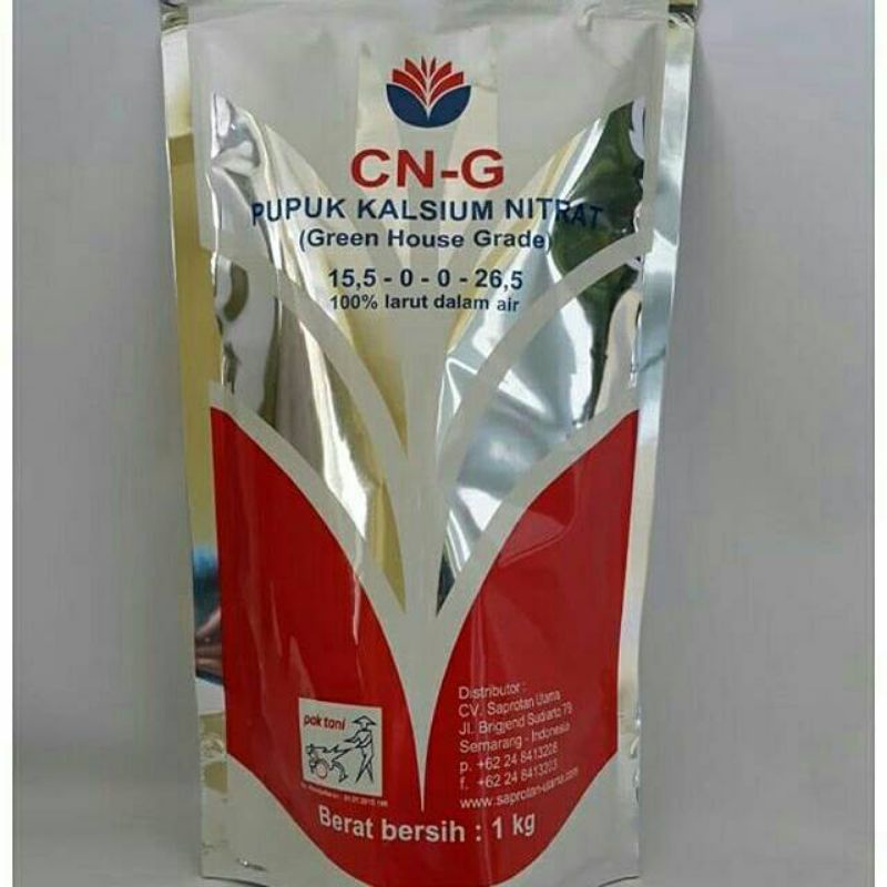 Pupuk CNG Kalsium Nitrat 1KG