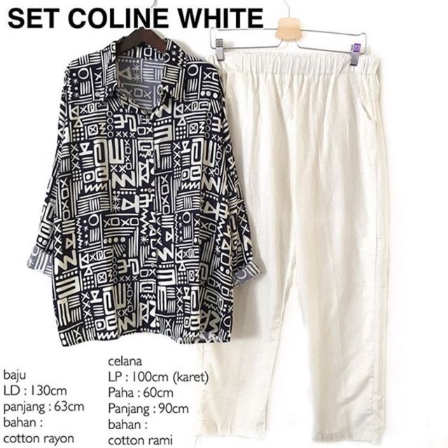 

SET COLINE WHITE