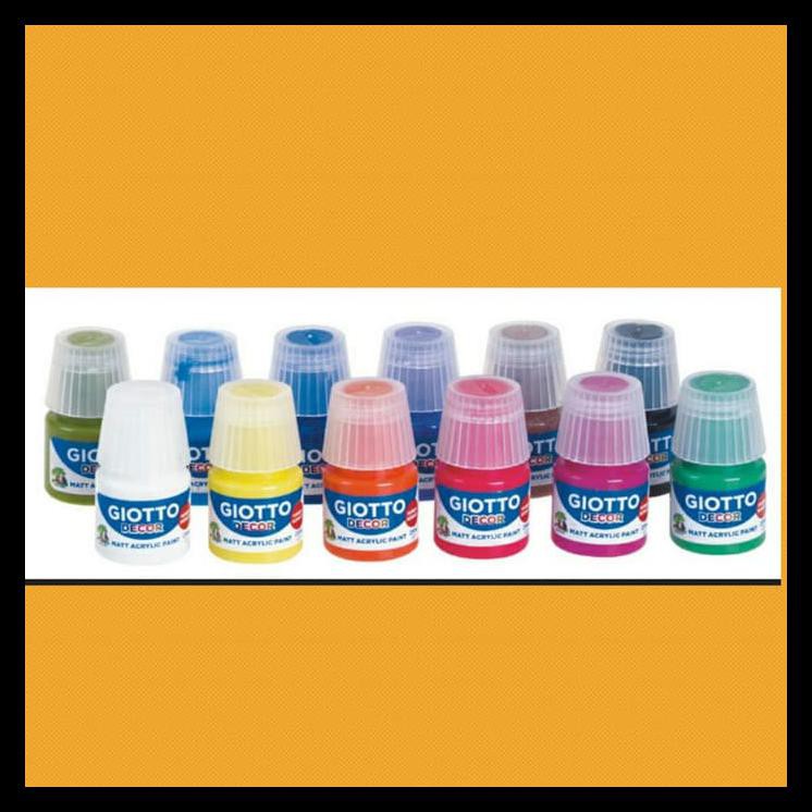 

Diskon Giotto Decor Acrylic Set 12 Warna - 25 Ml Cat Acrylic