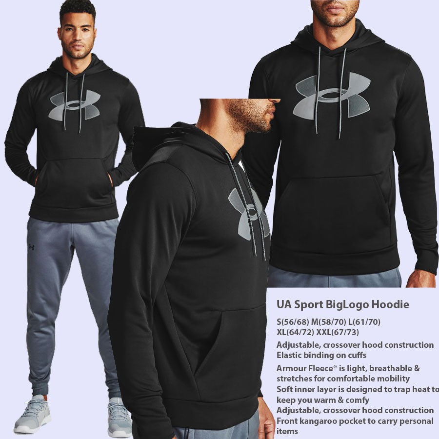 UA Sport BigLogo Men Hoodie