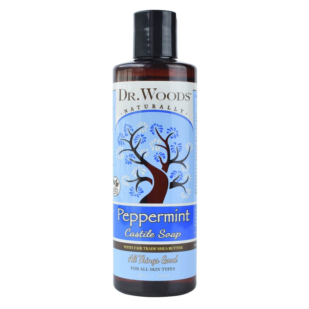 Dr Woods Naturally Castile Soap With Fair Trade Shea Butter 236 Ml