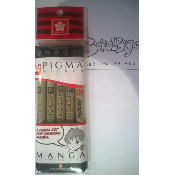 

Terbaru! Sakura Pigma Micron Manga Drawing Set Terpercaya