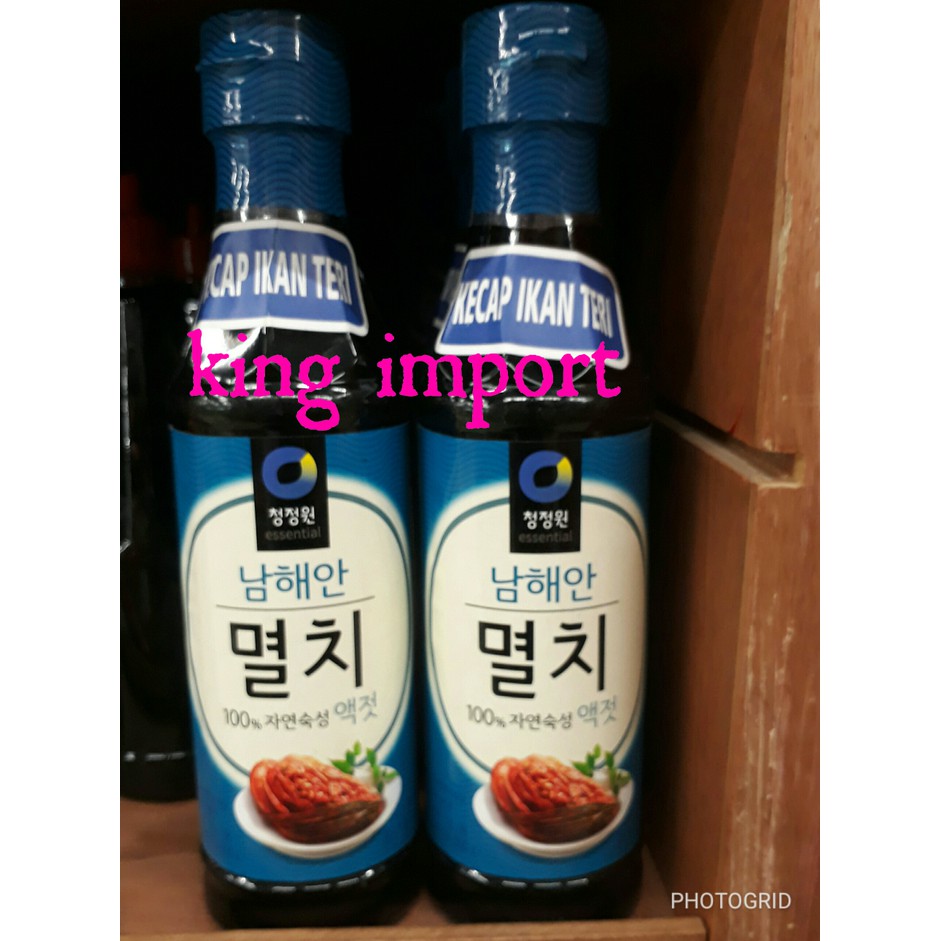 

DAESANG ESSENTIAL ANCHOVY SAUCE 500ml Kecap asin ikan teri