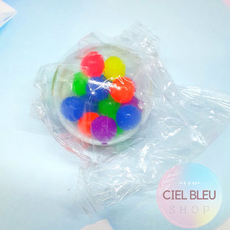 Squishy JELLY TRANSPARAN / SQUISHY ANIMAL / SQUISHY MESH BALL