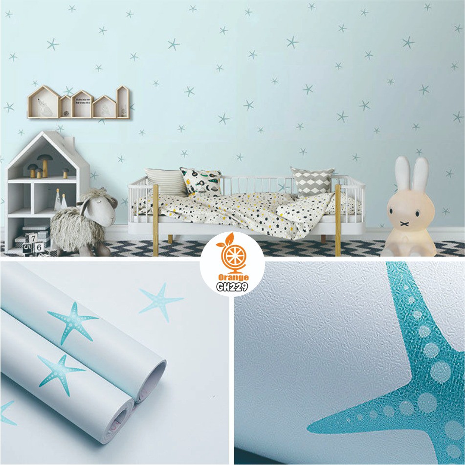 Walpaper Motif wallpaper Elegant Warna Soft Wallpaper Stiker Wallpaper Ruang Tamu Kamar Tidur Wallpaper Stiker Dinding 3D Aesthetic