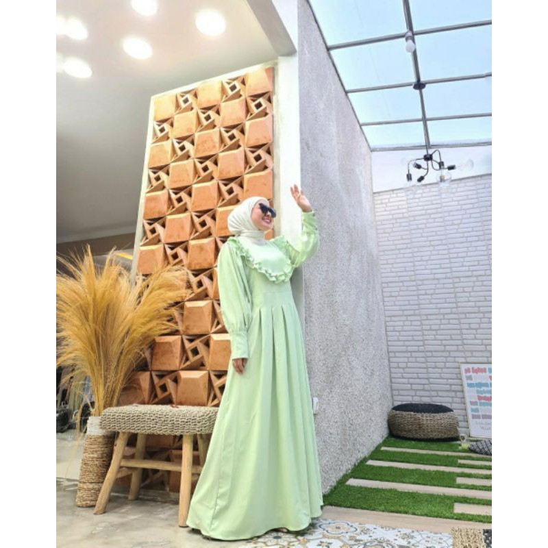 Wina Maxy, maxi dress, dress muslim, long dress, dress ramadhan, dress lebaran, maxi lebaran,fashion