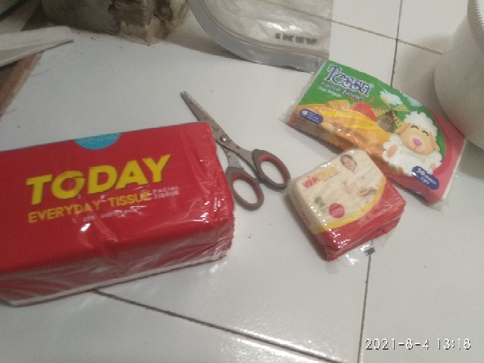 Tissu Tessa Travelpack 50 Sheet